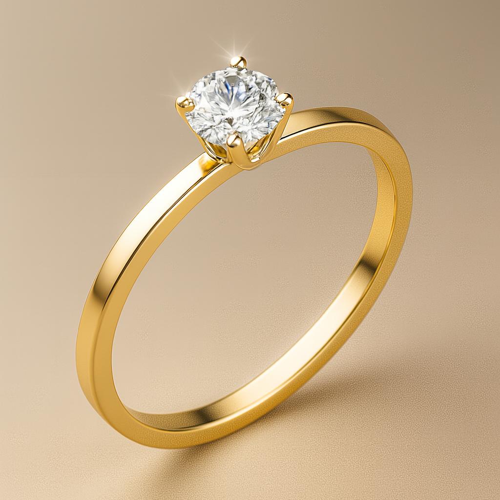 TitanGlow 18K Ring