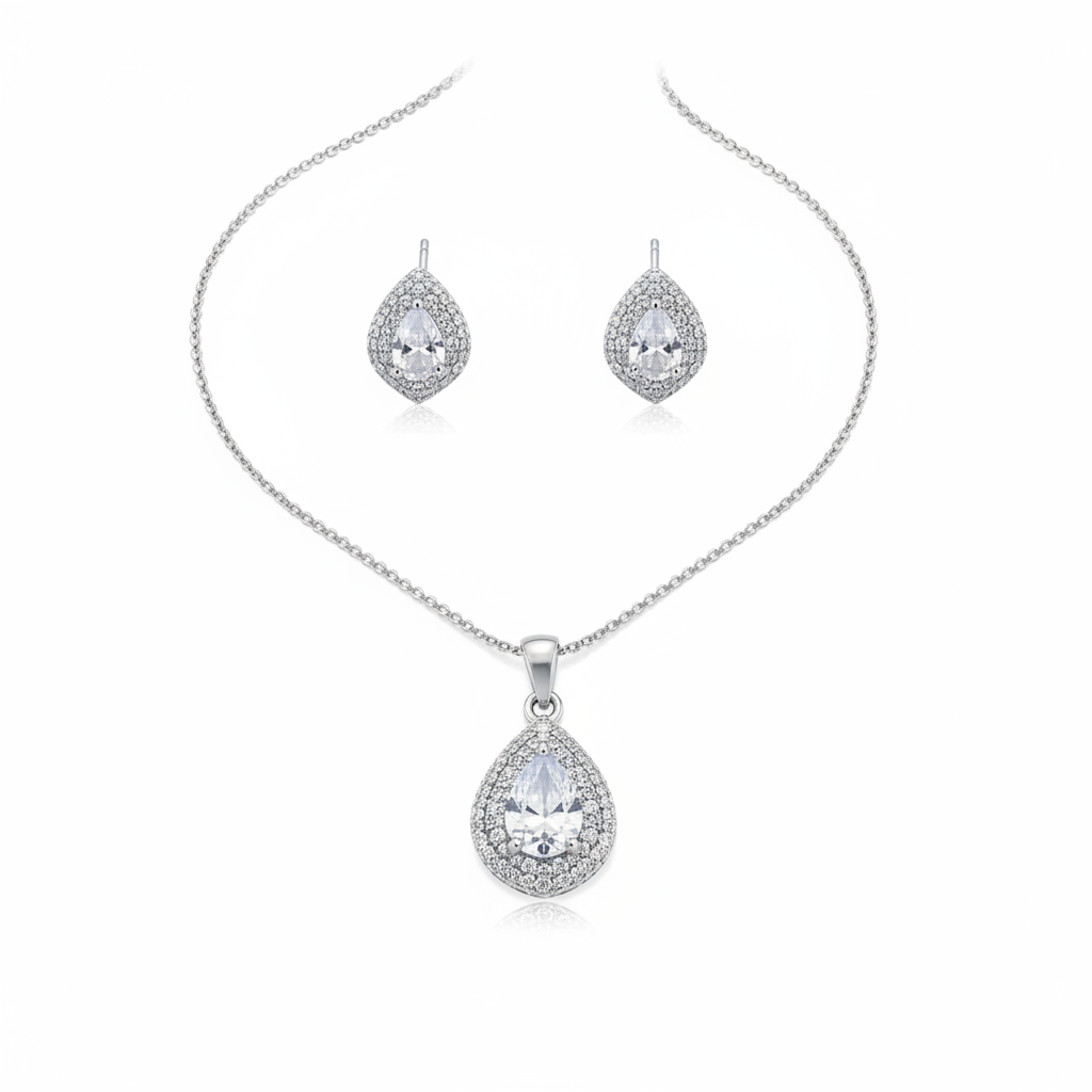 Celeste Teardrop Set - Studio Shot