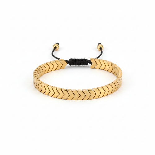 Chevron Bracelet - Studio White Background
