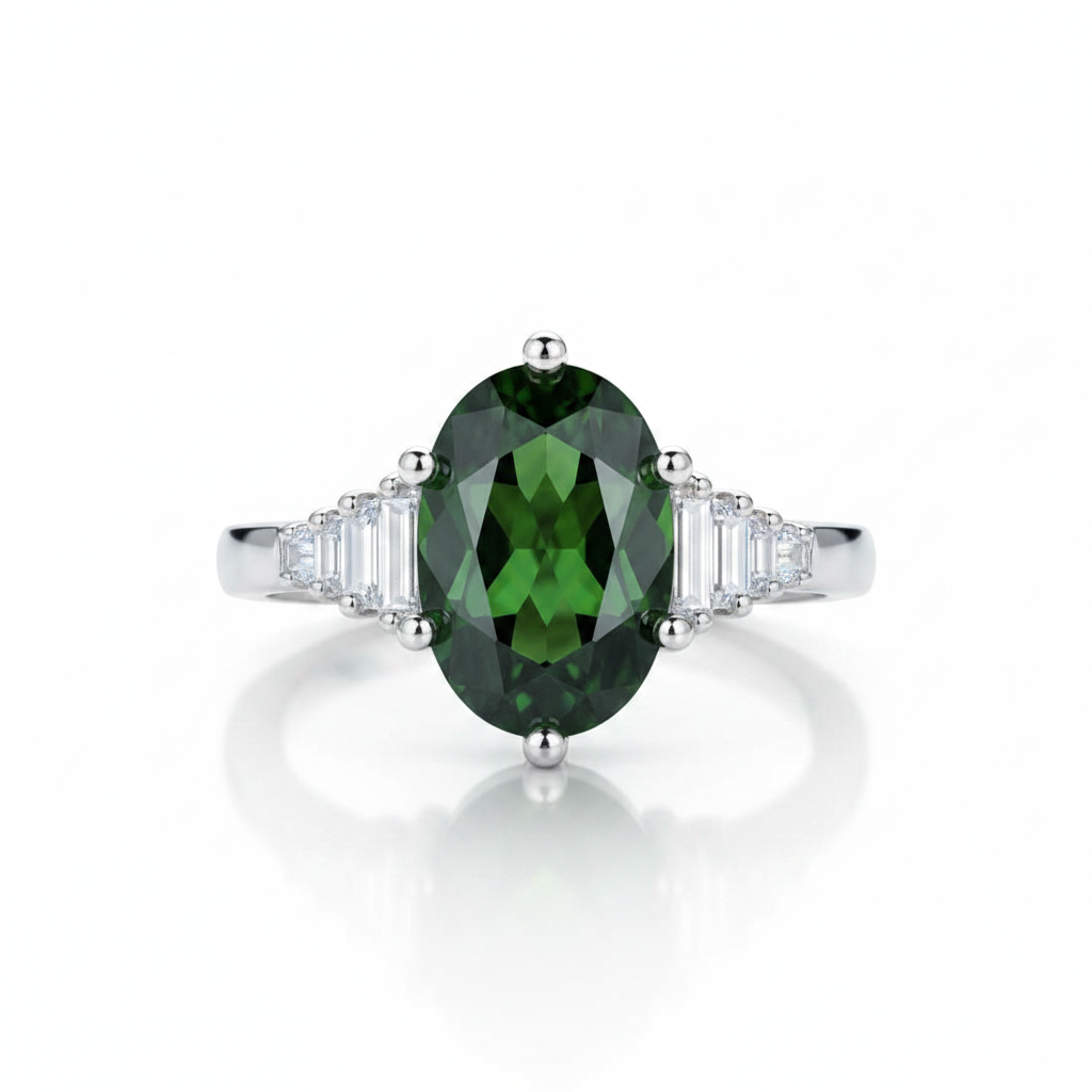 The Laurent Ring – white background studio shot