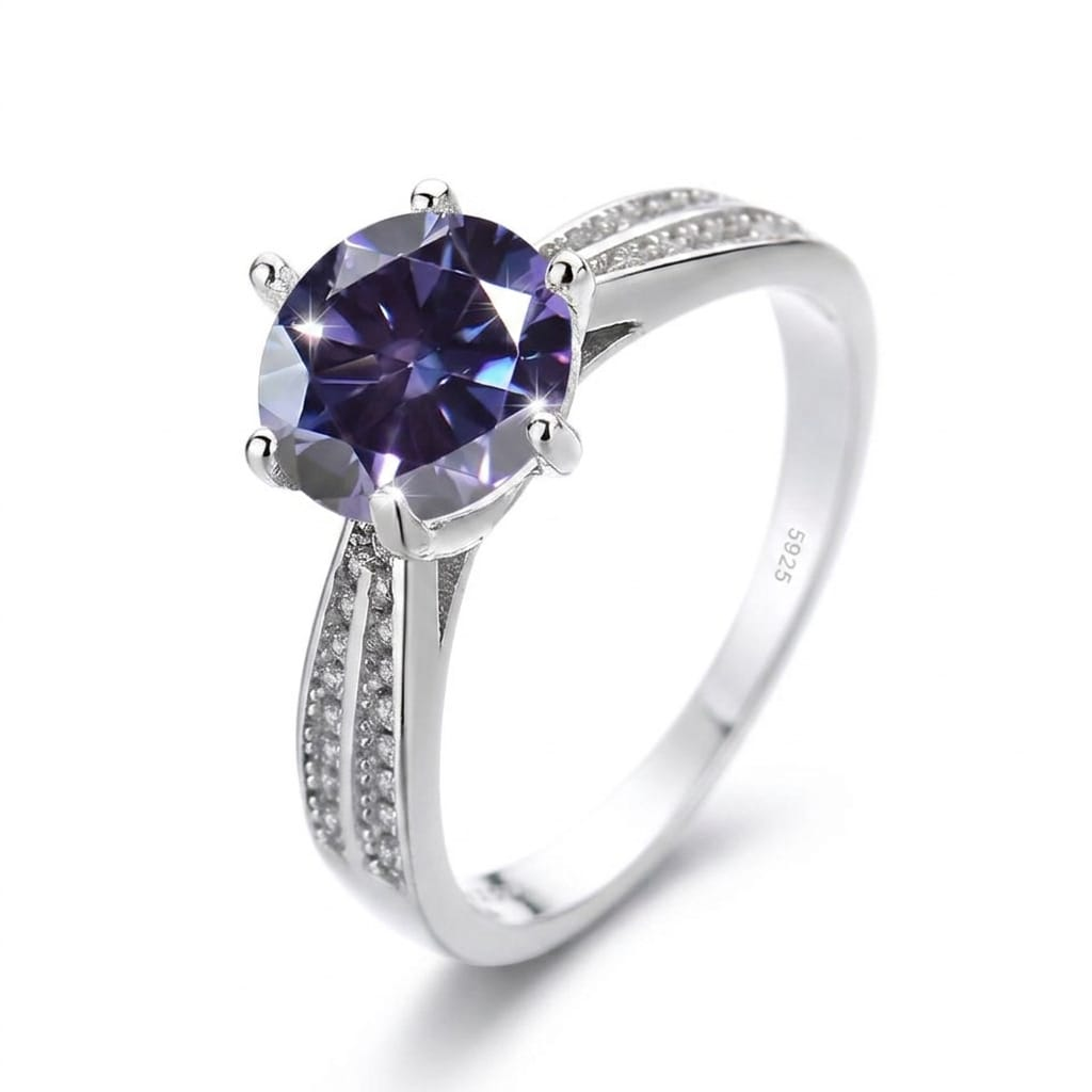 Midnight Violet Ring – product photo