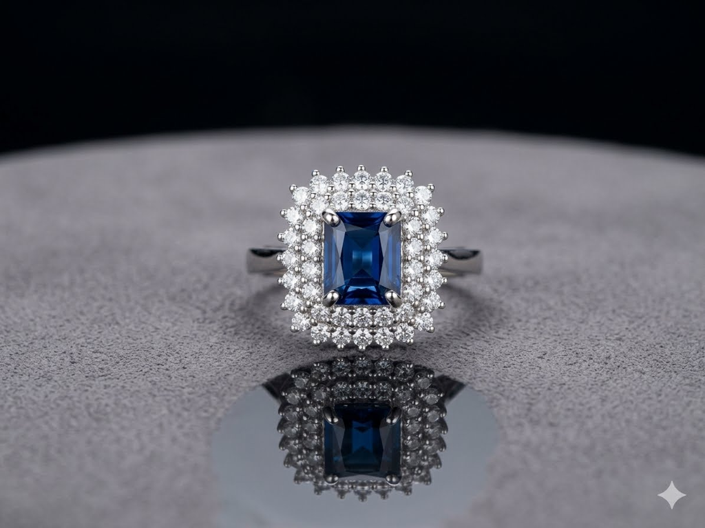 Blue Eclipse Ring – product photo