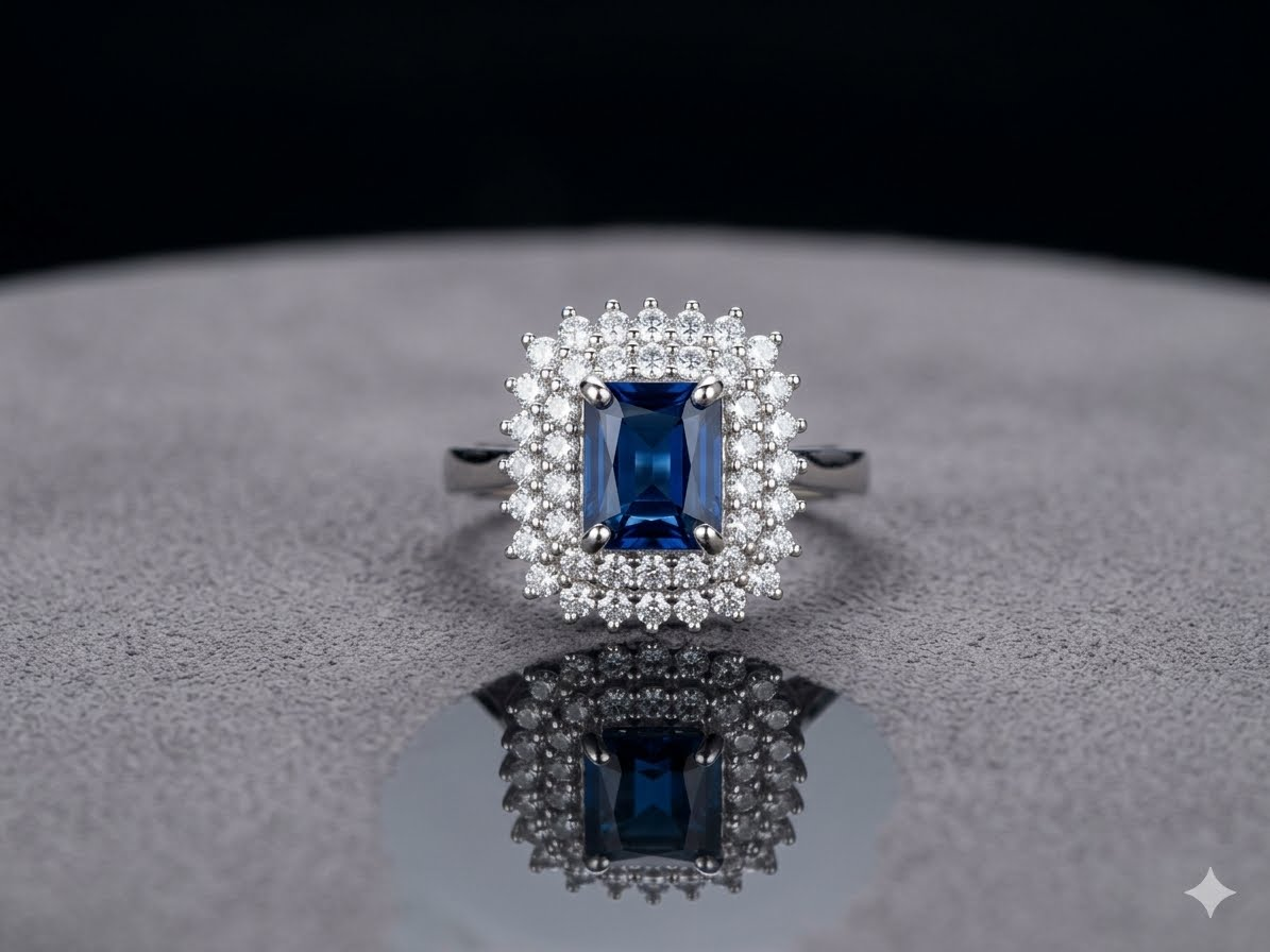 Blue Eclipse Ring – product photo