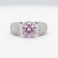 Starlet Pink Ring - White Background